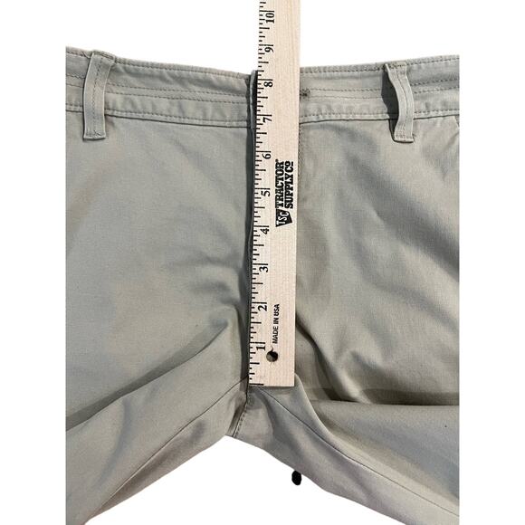 SO Cream Beige Wide Flare Straight Leg Chino Pants Juniors 7 Y2K Preppy Retro - Picture 9 of 10